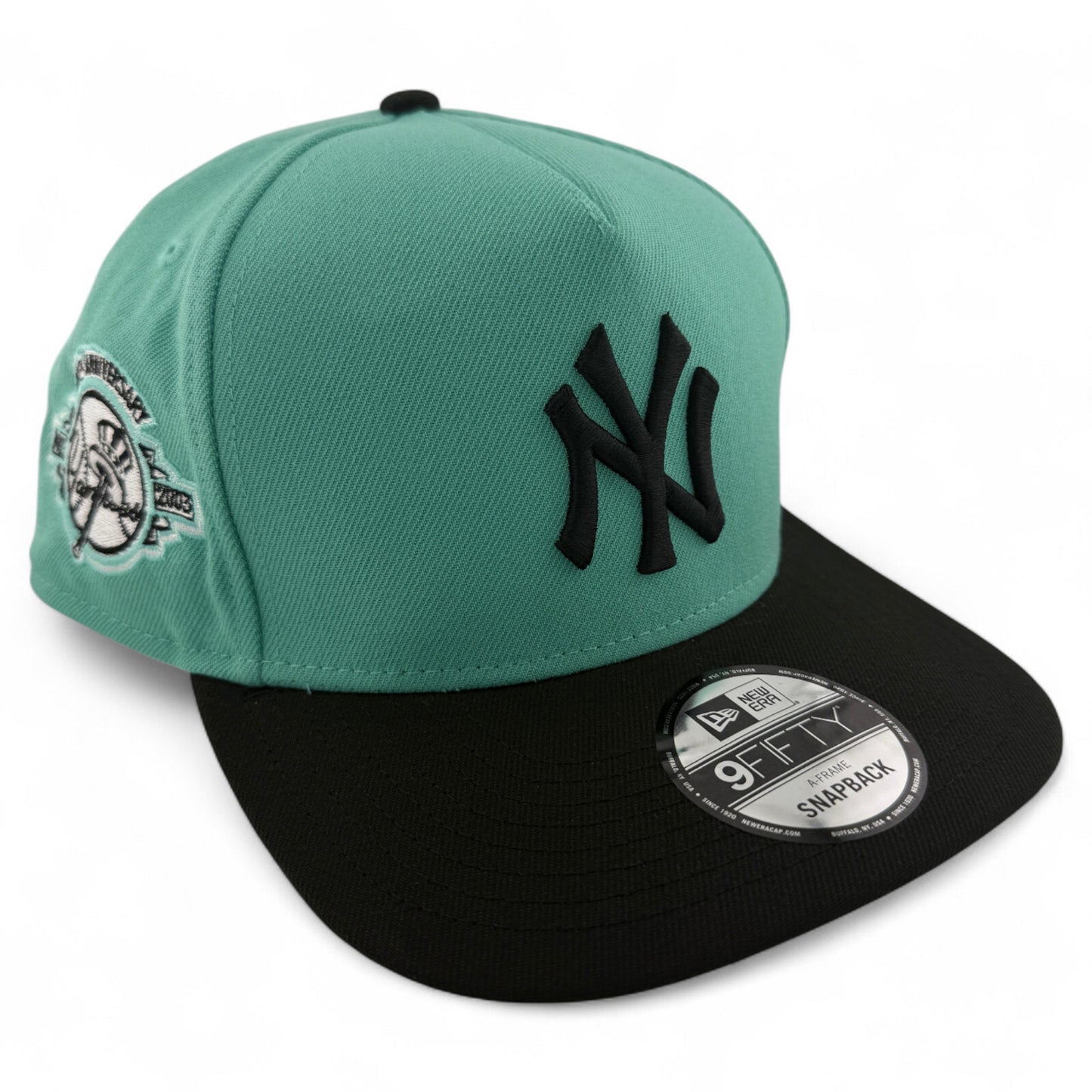New Era New York Yankees MLB Mint A-Frame 9FIFTY Snapback Adjustable Hat Cap