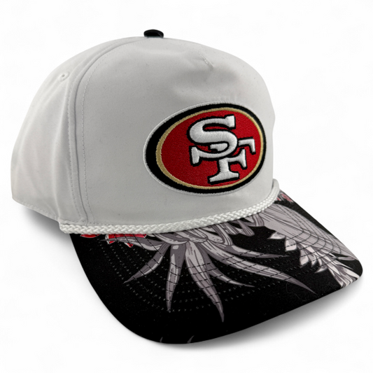 '47 Brand San Francisco 49ers Ibiza Floral Hitch A-Frame Snapback Adjustable Hat