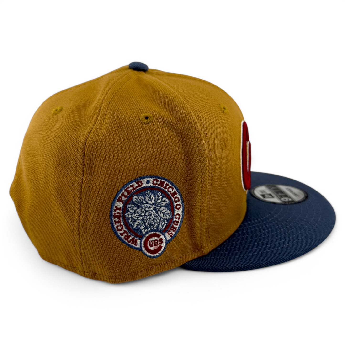 New Era Chicago Cubs MLB Panama Tan 9FIFTY Snapback Adjustable Hat Cap