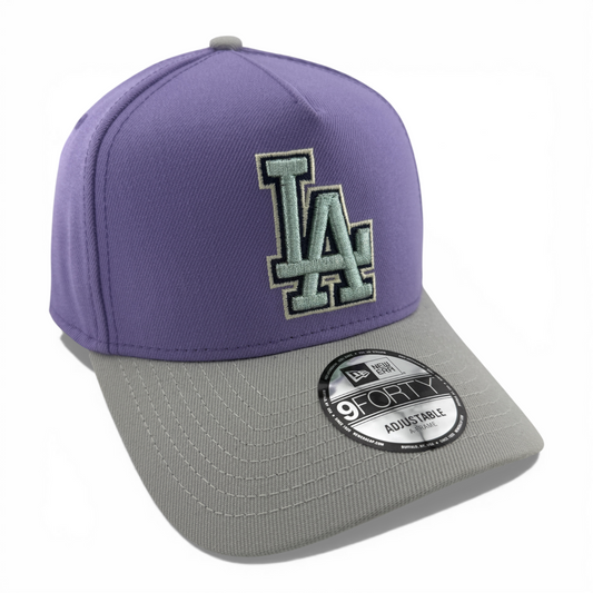 New Era Los Angeles Dodgers MLB Pastel A-Frame 9Forty Snapback Adjustable Hat
