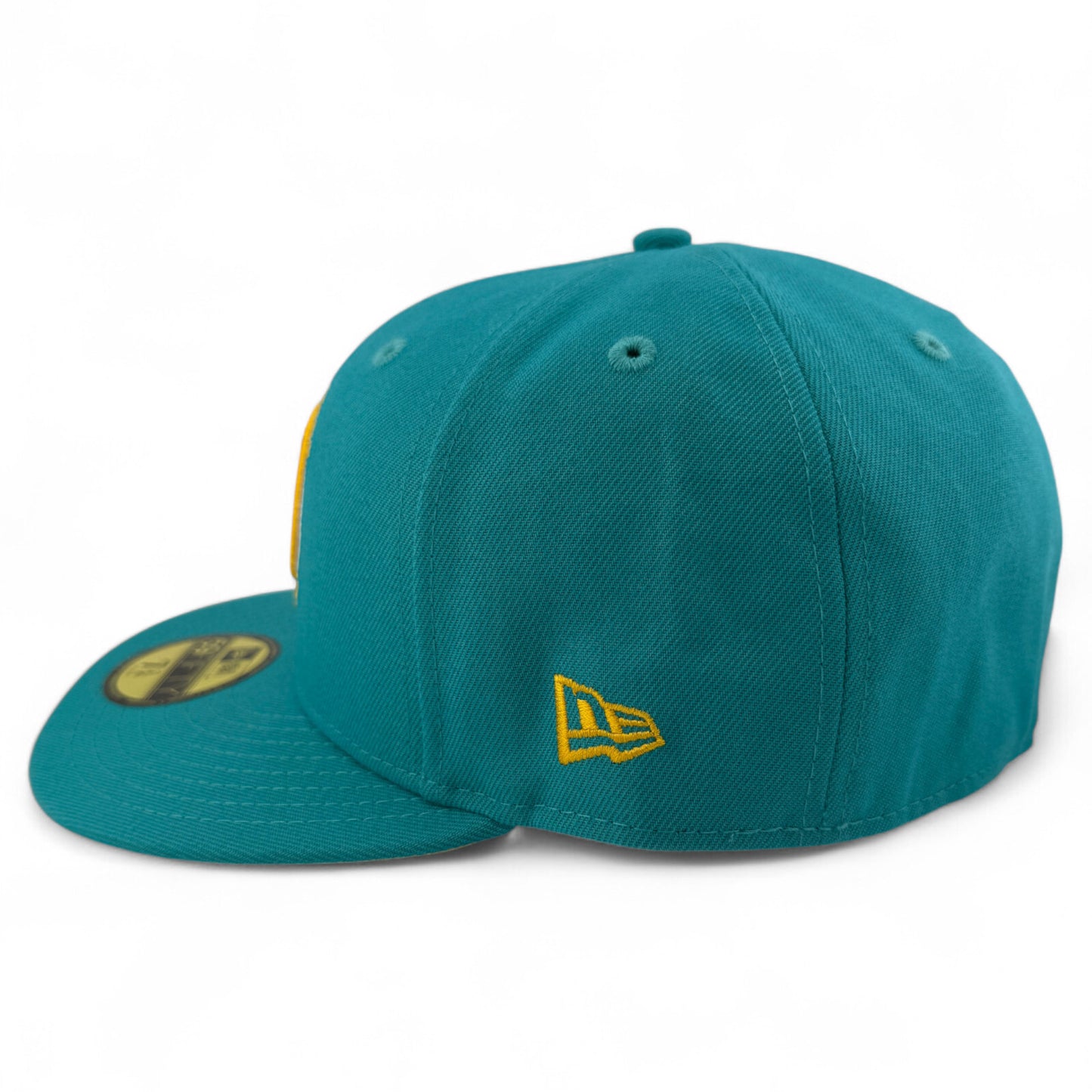 New Era Golden State Warriors NBA Teal 6x World Champions 59Fifty Fitted Hat
