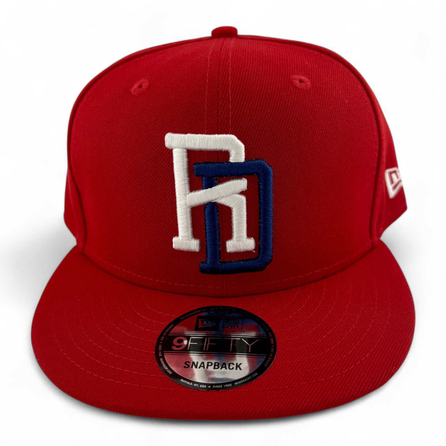 New Era Dominican Republic National Team Red 9FIFTY Snapback Adjustable Hat Cap