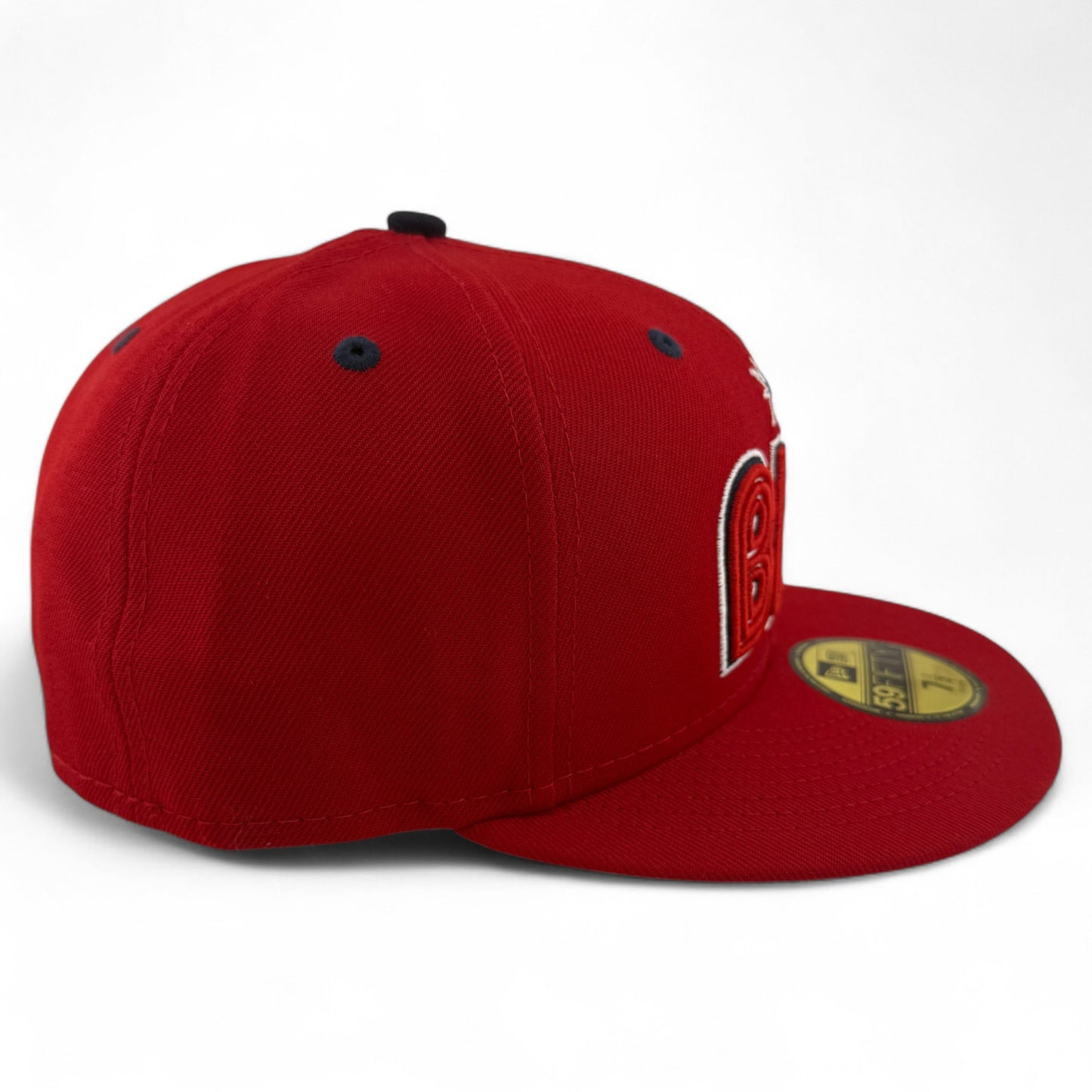 New Era Reno Aces MiLB Biggest Little City BLC Logo Red 59Fifty Fitted Hat Cap