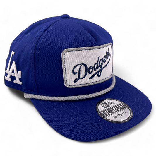 New Era Los Angeles Dodgers MLB The Golfer Patch A-Frame Snapback Adjustable Hat