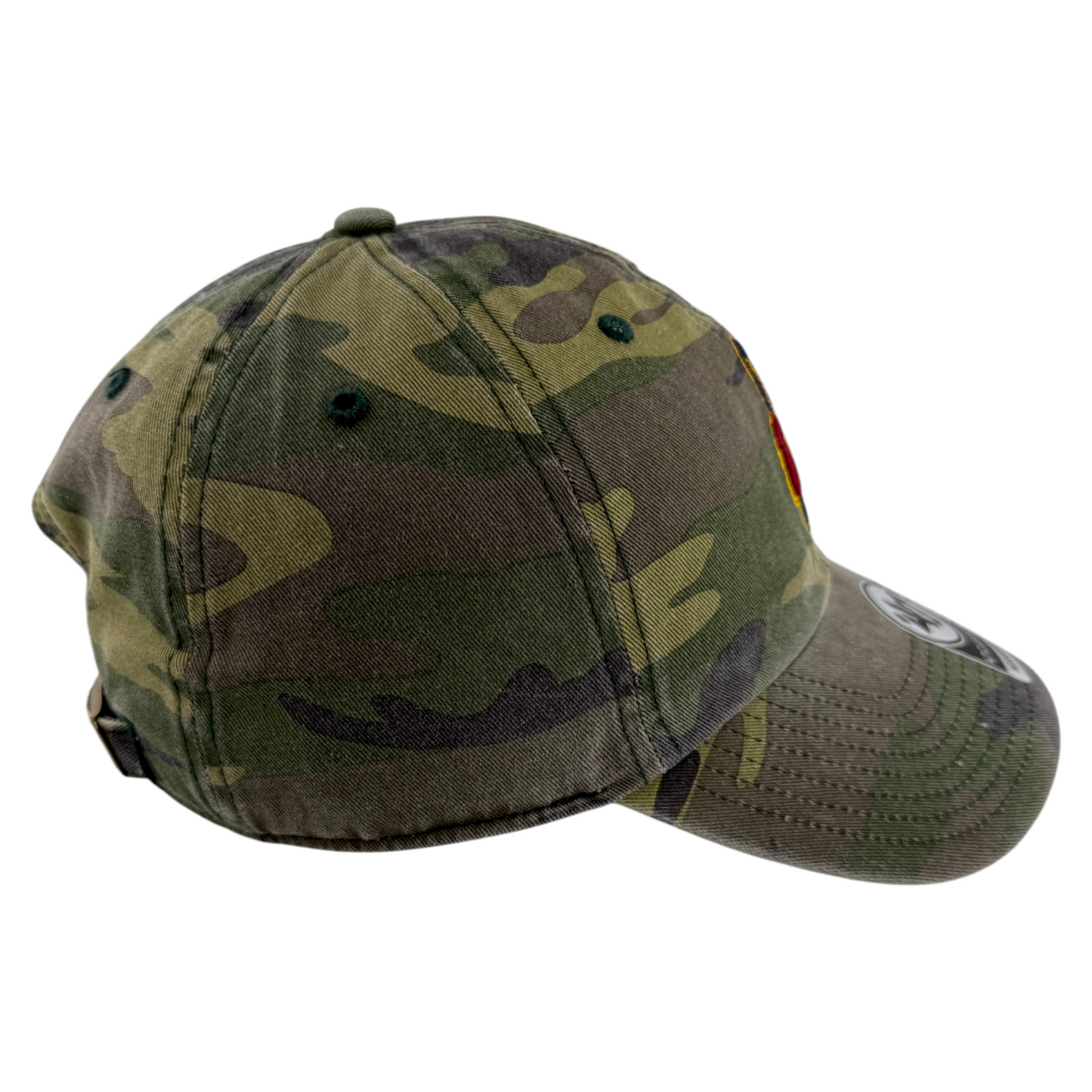 '47 Brand Cleveland Cavaliers Camouflage Clean Up Strapback Adjustable Dad Hat