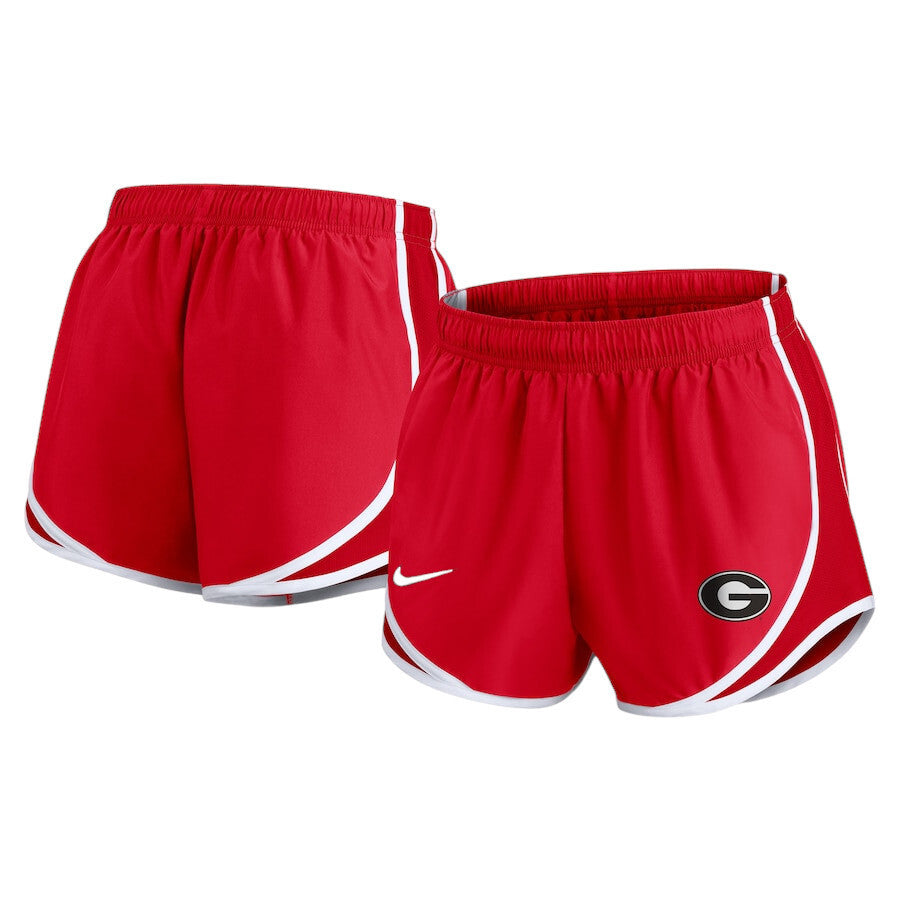 Nike Dri-Fit University of Georgia Bulldogs Tempo Running Shorts Womens XS