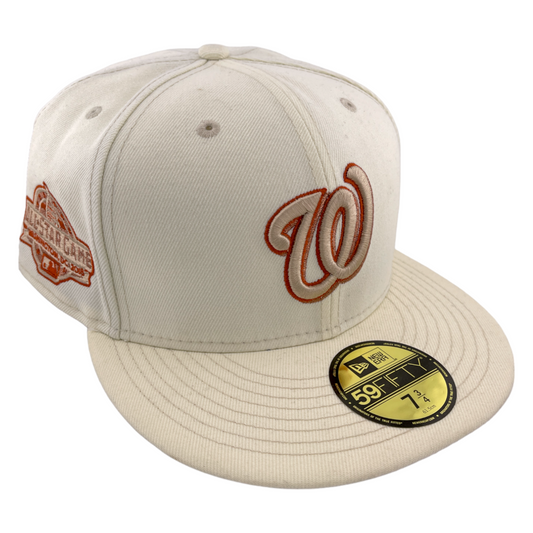 New Era Washington Nationals All-Star Game Patch Chrome Metallic 59FIFTY Hat Cap