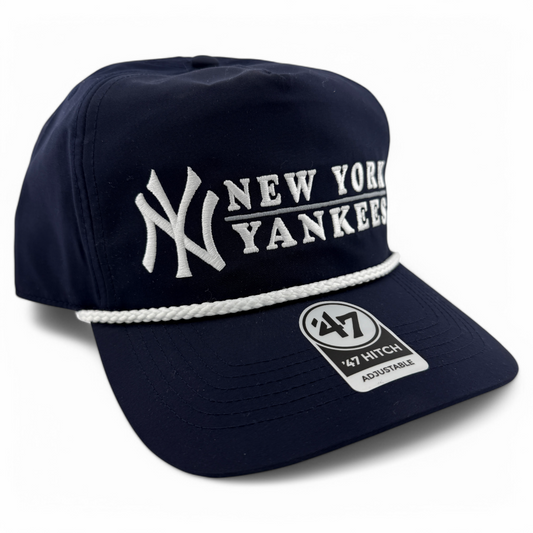 '47 Brand New York Yankees MLB Campground Hitch A-Frame Snapback Adjustable Hat
