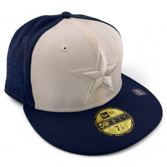 ~NEW DROP~ New Era Dallas Cowboys NFL 2-Tone Super Bowl XXVII Patch 59FIFTY Fitted Hat Cap