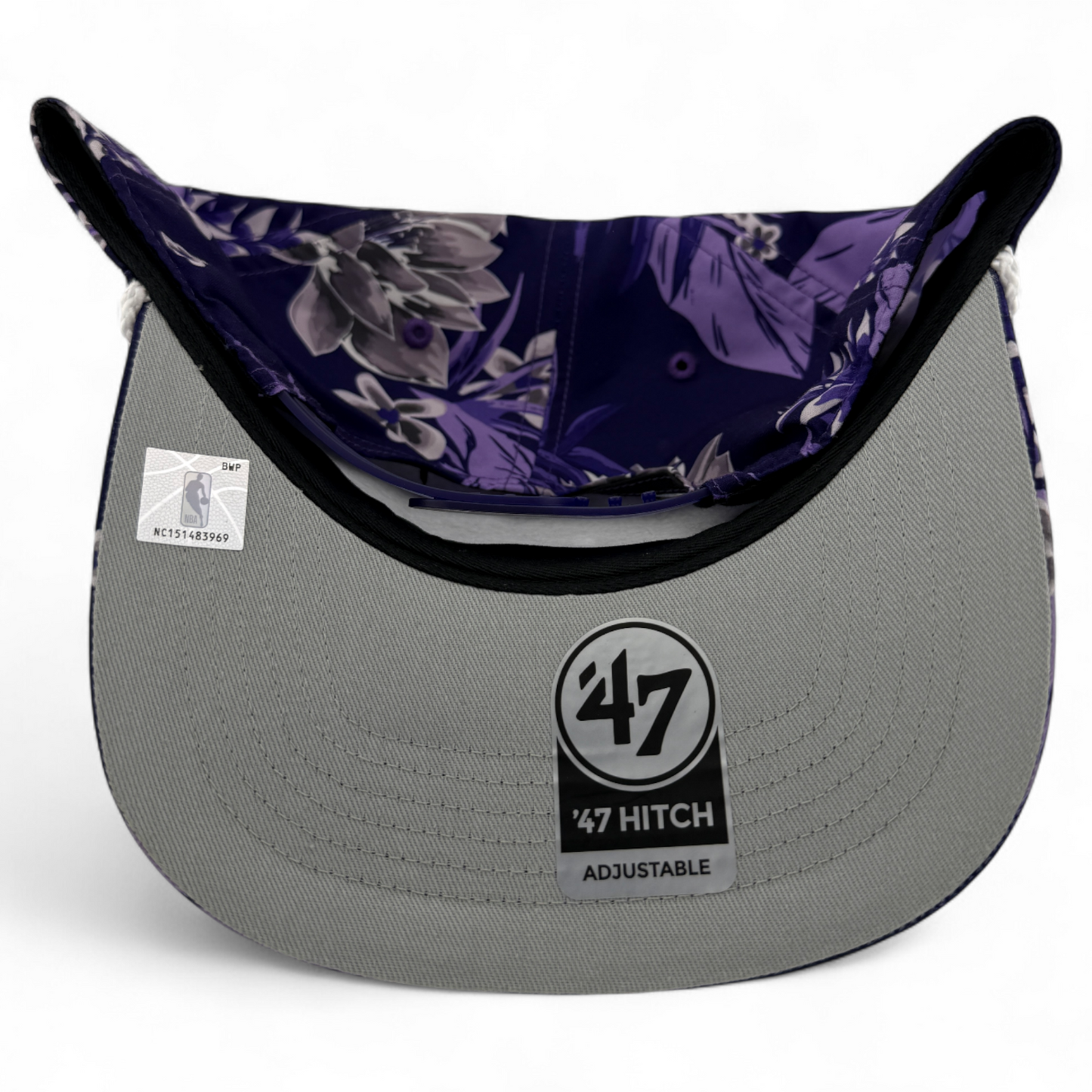 '47 Brand Sacramento Kings NBA Ibiza Floral A-Frame Hitch Snapback Adjustable