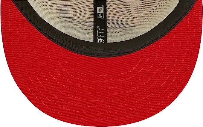 New Era Tampa Bay Buccaneers 2022 Sideline NFL Cream 59FIFTY Fitted Hat Cap