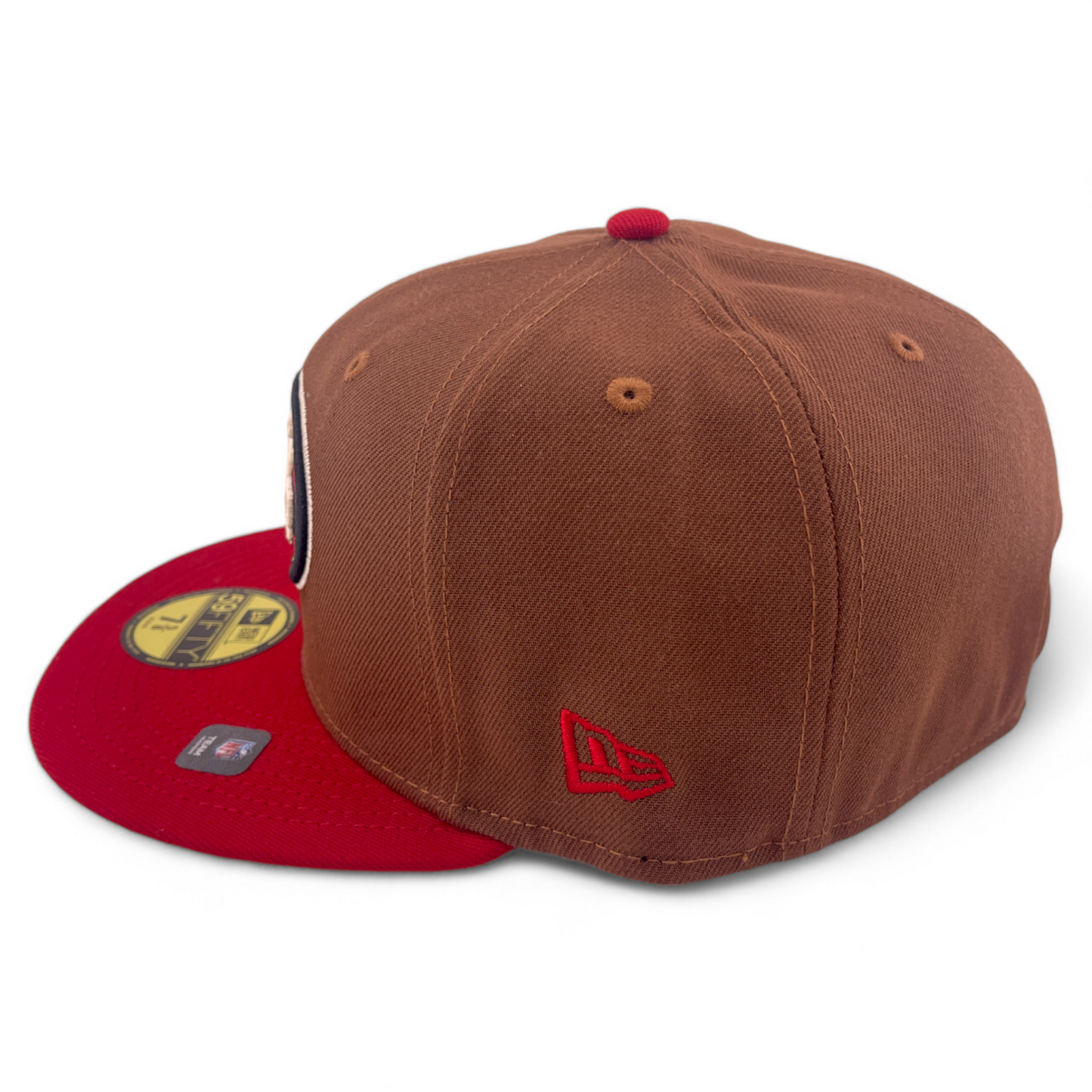 New Era San Francisco 49ers NFL Harvest Pack 70th Patch Tan 59Fifty Fitted Hat