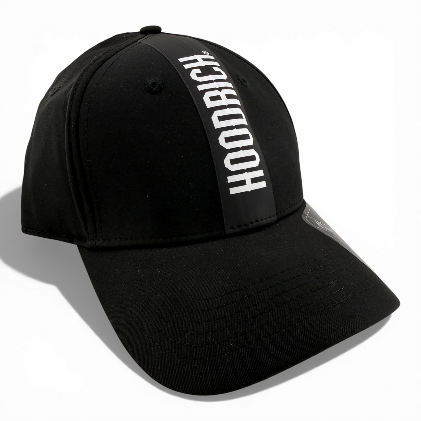Hoodrich OG Tracks Cap Strapback Internal Zipper Pocket Black Adjustable Hat