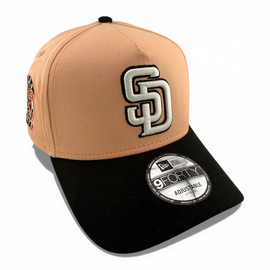 New Era San Diego Padres MLB Peachy Foam A-Frame 9Forty Snapback Adjustable Hat