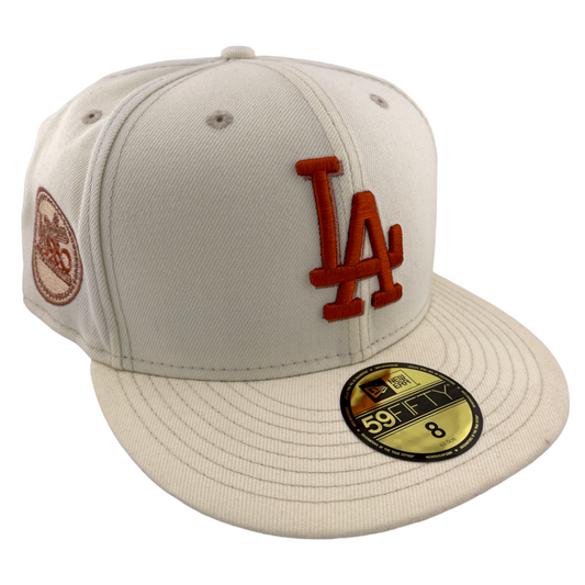 New Era Los Angeles Dodgers 1980 All-Star Game Patch Chrome Metallic 59FIFTY Hat Cap