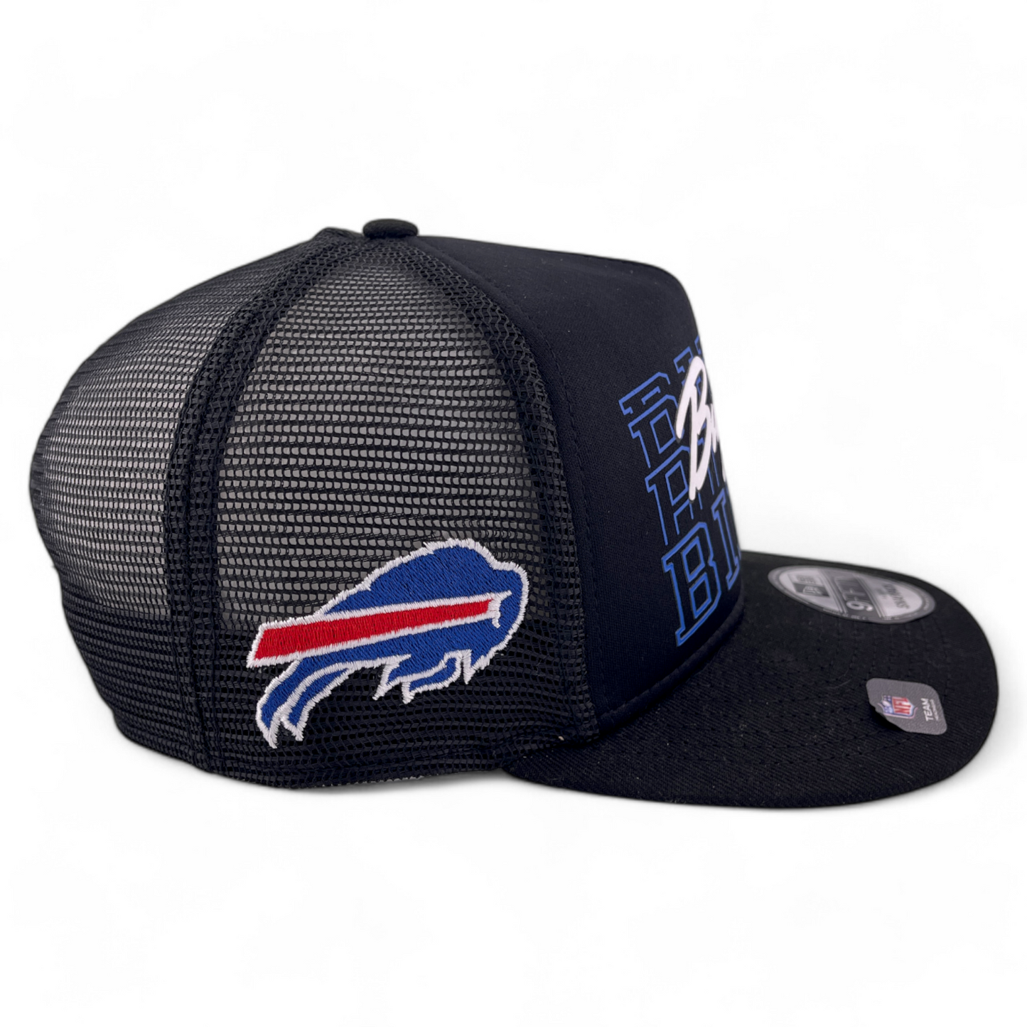 New Era Buffalo Bills NFL Instant Replay 9FIFTY Foam Trucker A-Frame Snapback