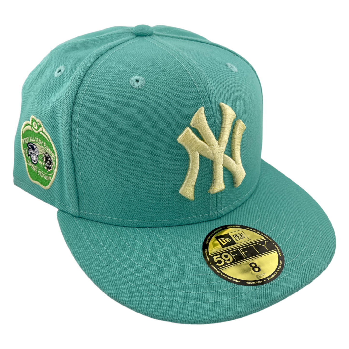 New Era New York Yankees 1977 All-Star Game Patch Teal/Yellow UV 59FIFTY Hat Cap