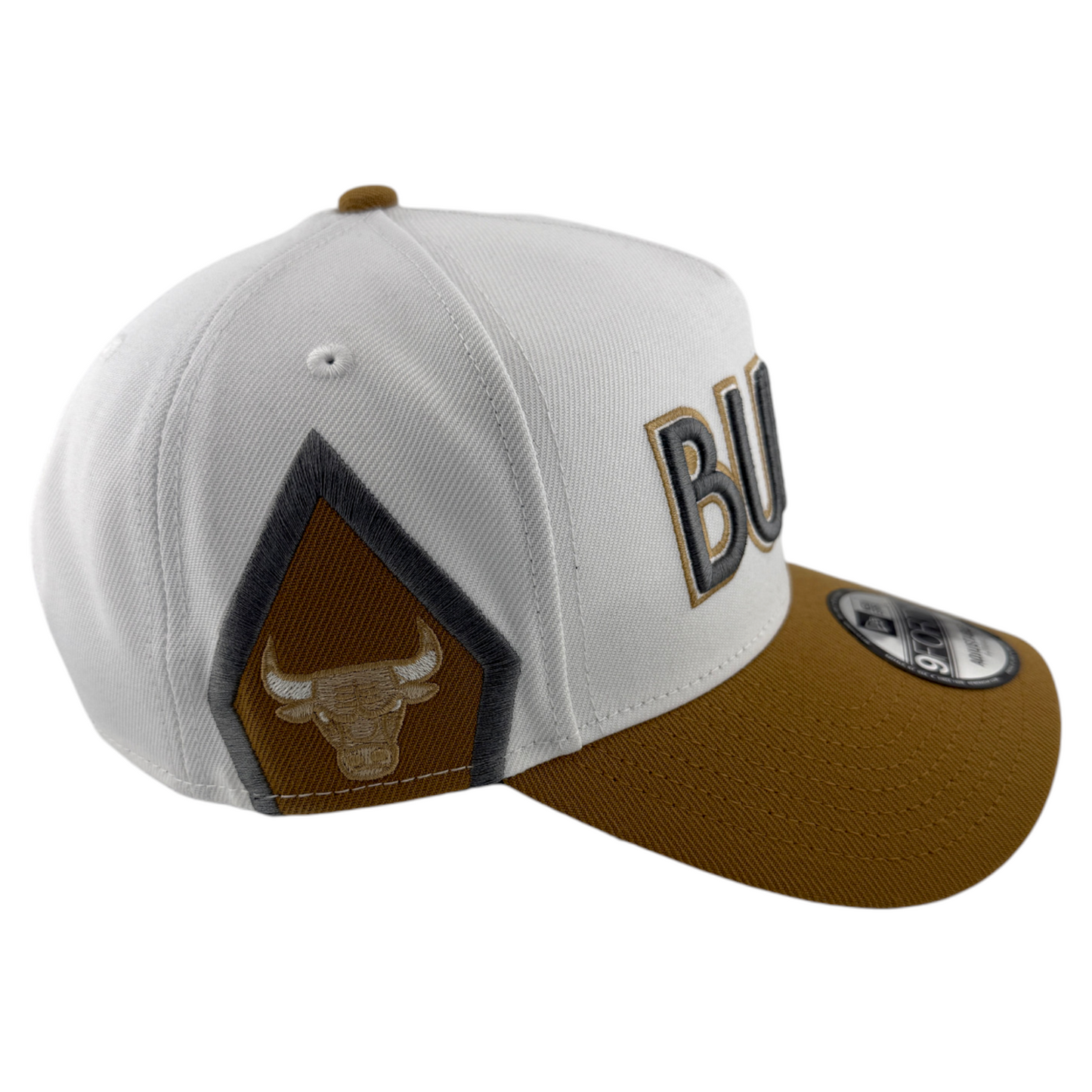 New Era Chicago Bulls NBA 25 City Edition A-Frame 9Forty Snapback Adjustable Hat