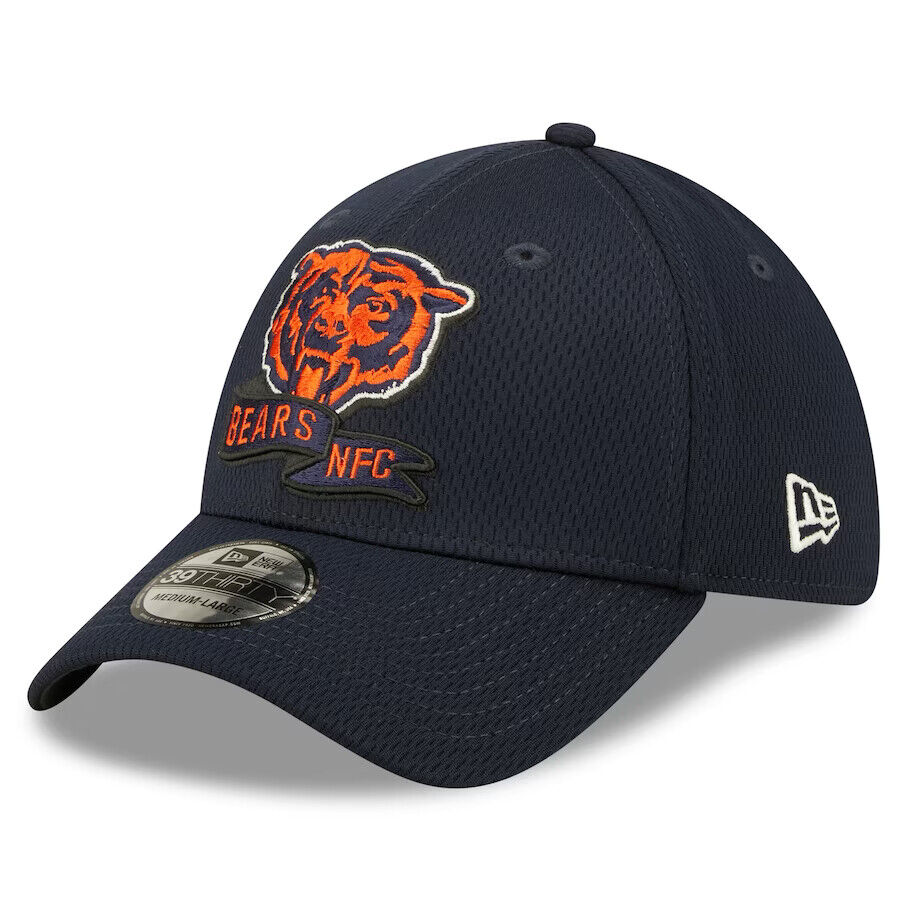 New Era Chicago Bears NFL 2022 Sideline Coaches Neo 39Thirty Stretch Fit Hat Cap