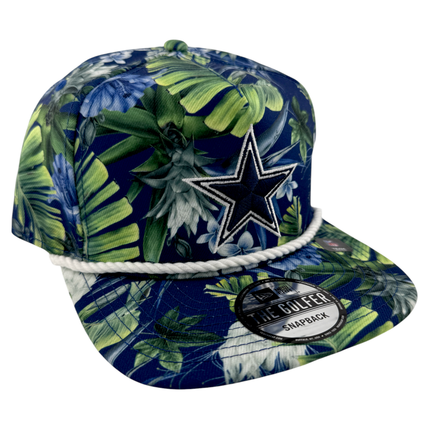 New Era Dallas Cowboys Floral Go Rope The Golfer A-Frame Snapback Adjustable Hat