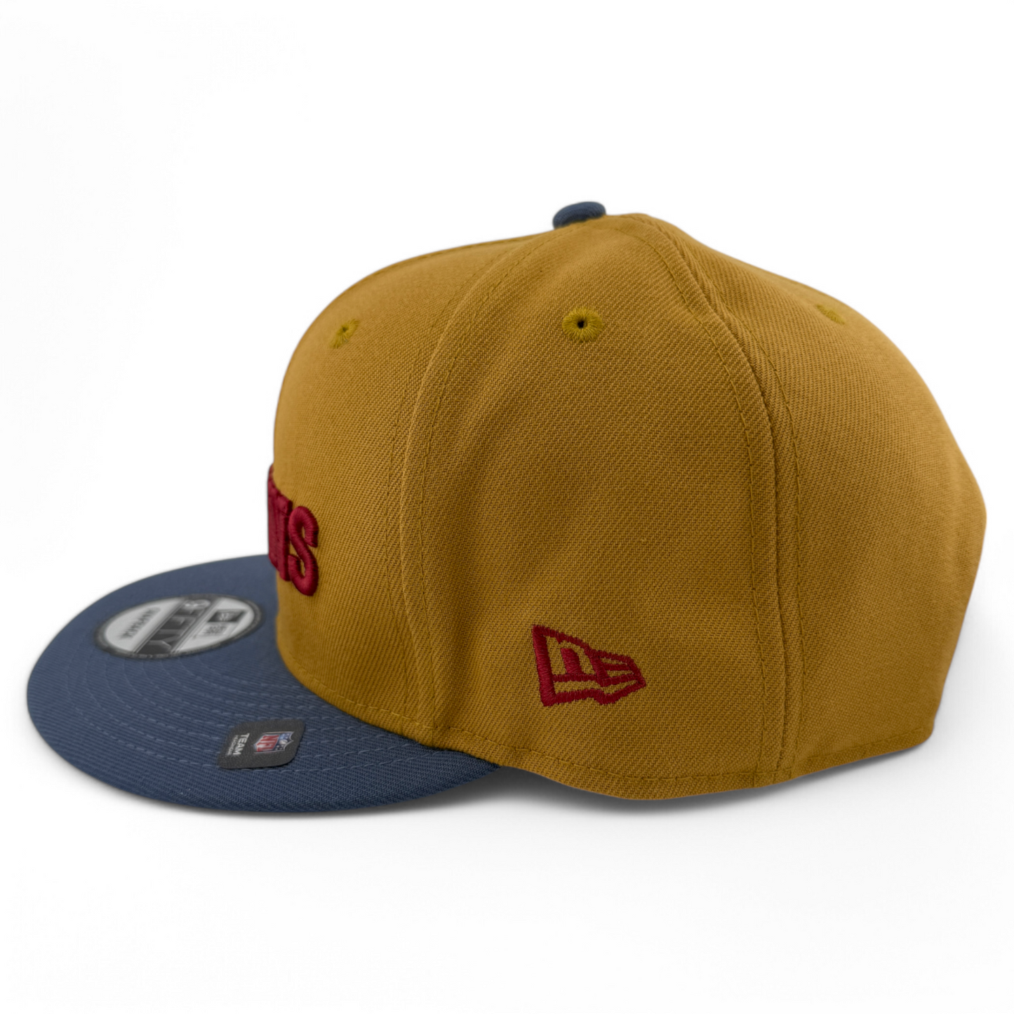 New Era Miami Dolphins NFL Panama Tan 9FIFTY Snapback Adjustable Hat Cap