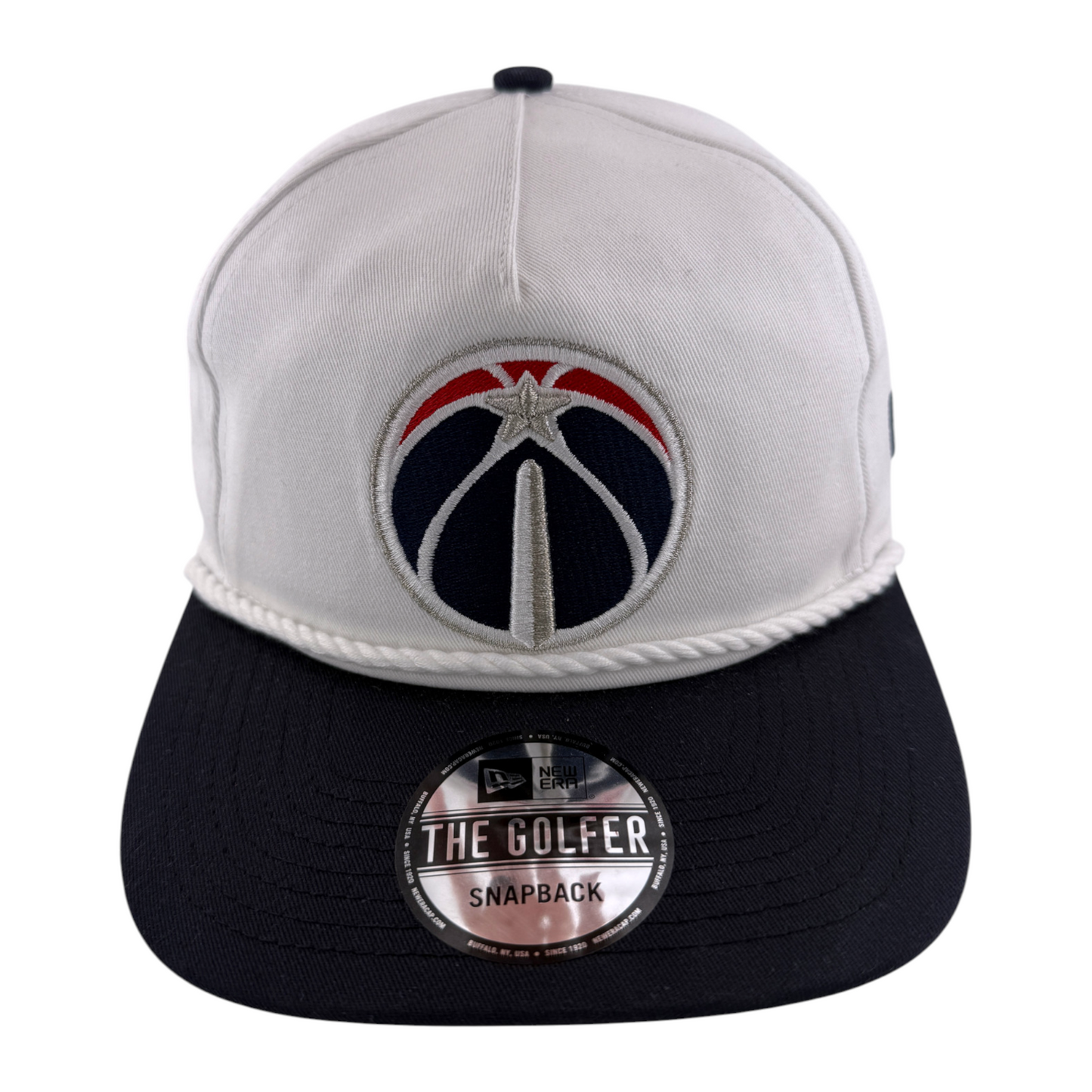 New Era Washington Wizards NBA A-Frame Rope The Golfer Snapback Adjustable Hat