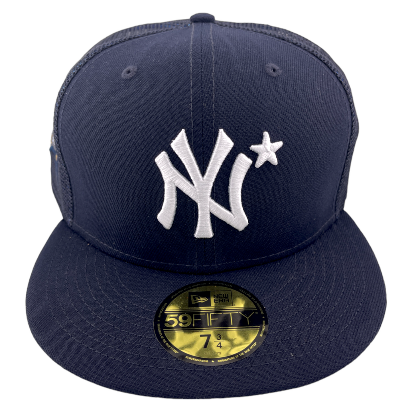 New Era New York Yankees 2022 ASG Side Patch Mesh Back Workout Navy 59FIFTY Hat Cap