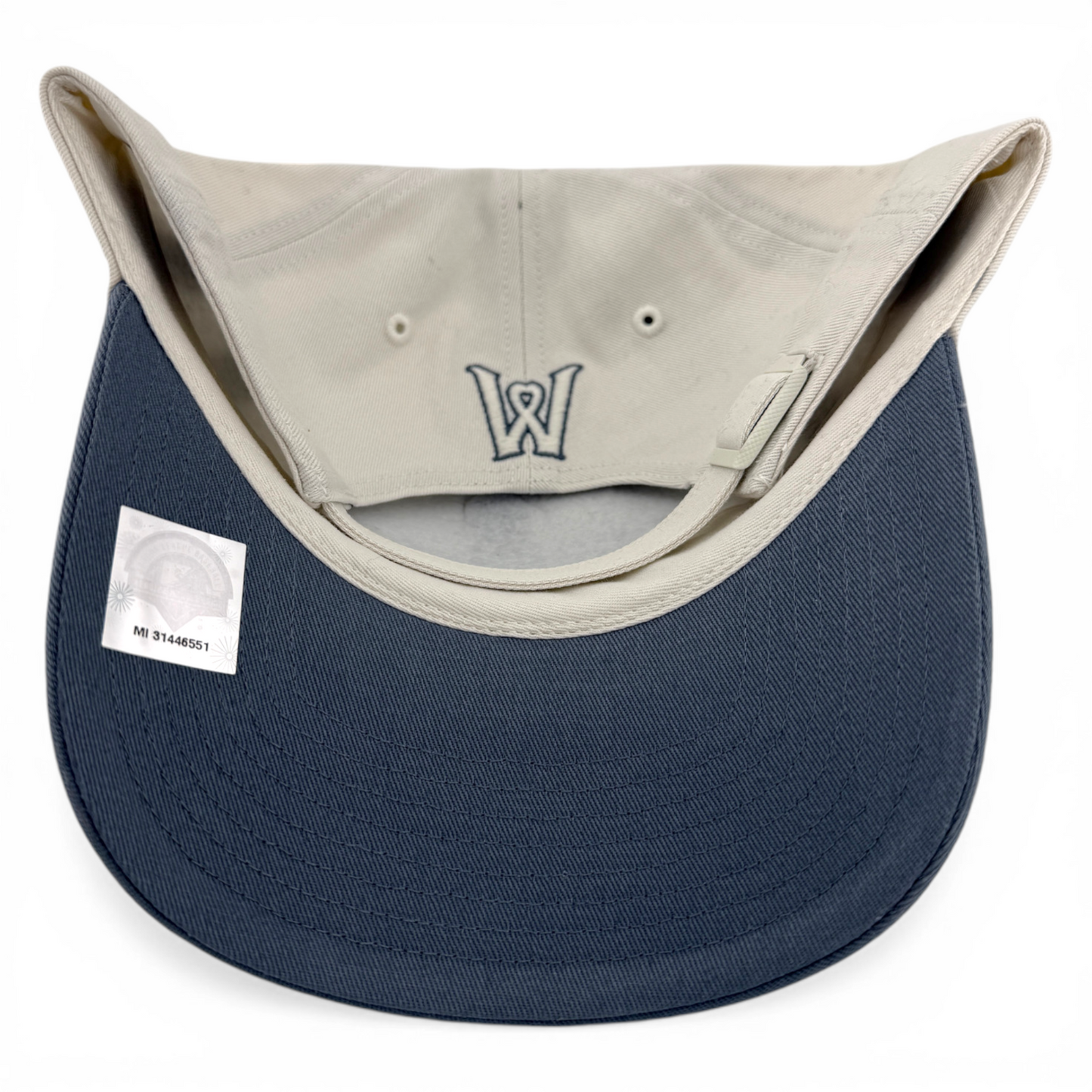 '47 Brand Worcester Red Sox WooSox Foundation Script Clean Up Adjustable Dad Hat