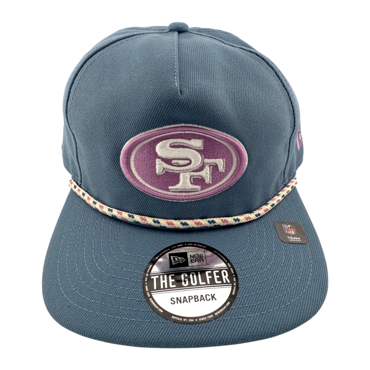 New Era San Francisco 49ers NFL Rope The Golfer A-Frame Snapback Adjustable Hat