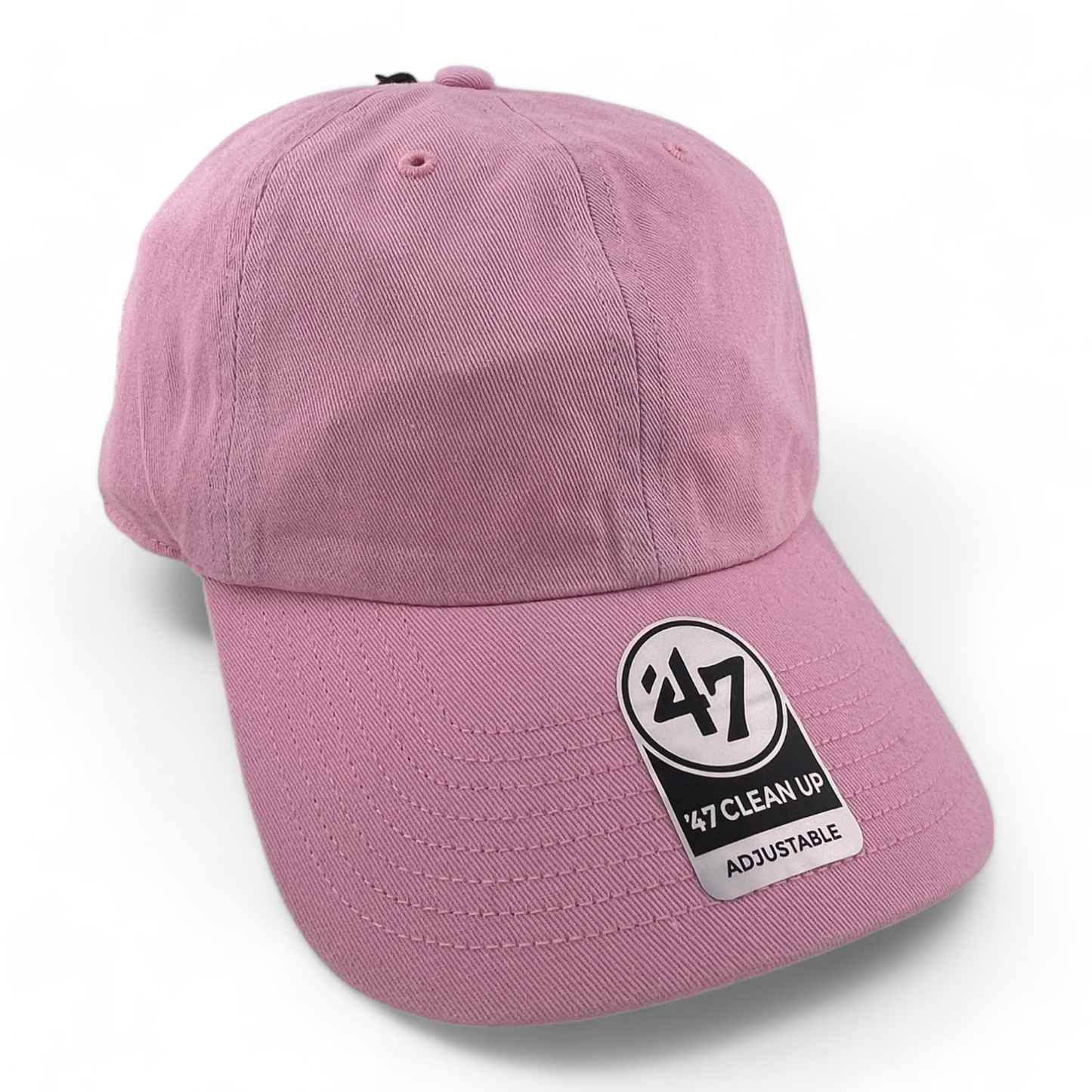 '47 Brand Blank All Pink (For Customs) Clean Up Adjustable Dad Hat Cap OSFA