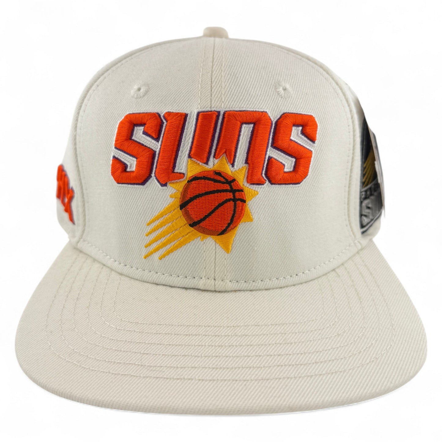 Pro Standard Phoenix Suns NBA PHX Side Patch Cream Adjustable Snapback Hat Cap