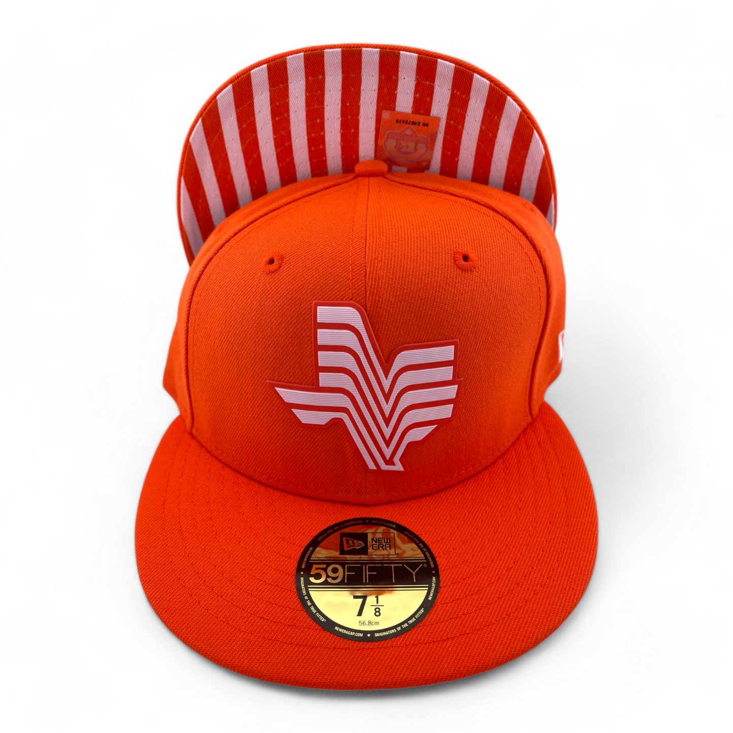 New Era Honey Butter Chicken Biscuits MiLB Texas Whataburger Logo 59Fifty Fitted