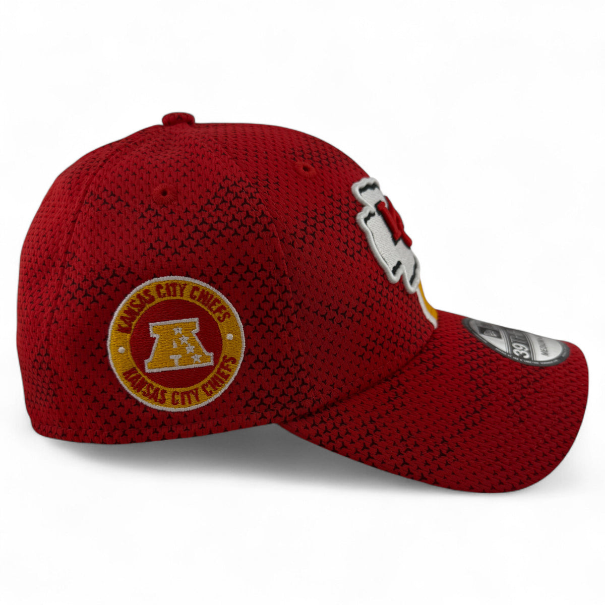 New Era Kansas City Chiefs NFL 2024 Sideline 39Thirty Flex Fit Hat Cap