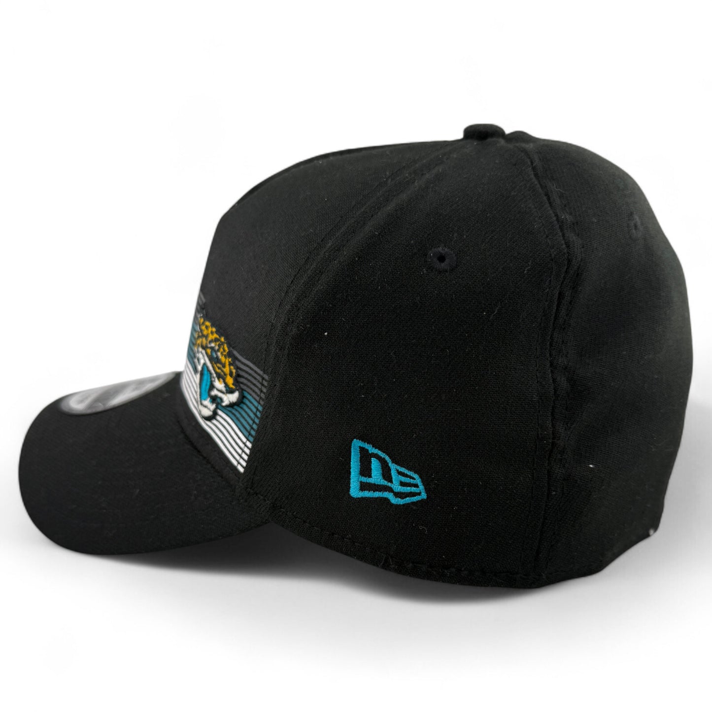 New Era Jacksonville Jaguars NFL Flawless Stripe A-Frame 39Thirty Flex Fit Hat