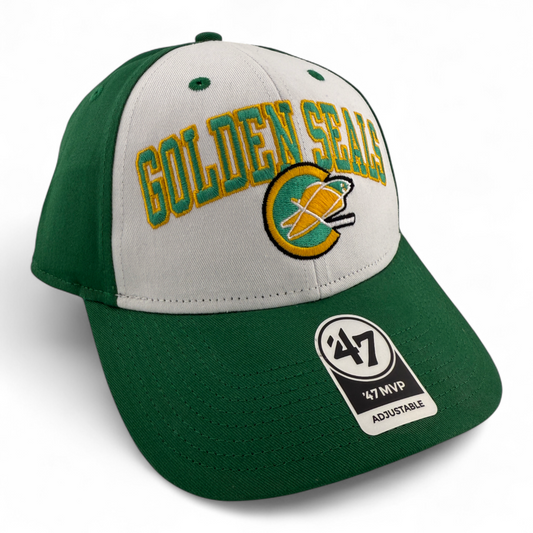 '47 Brand California Golden Seals NHL Retro MVP Snapback Adjustable Hat Cap