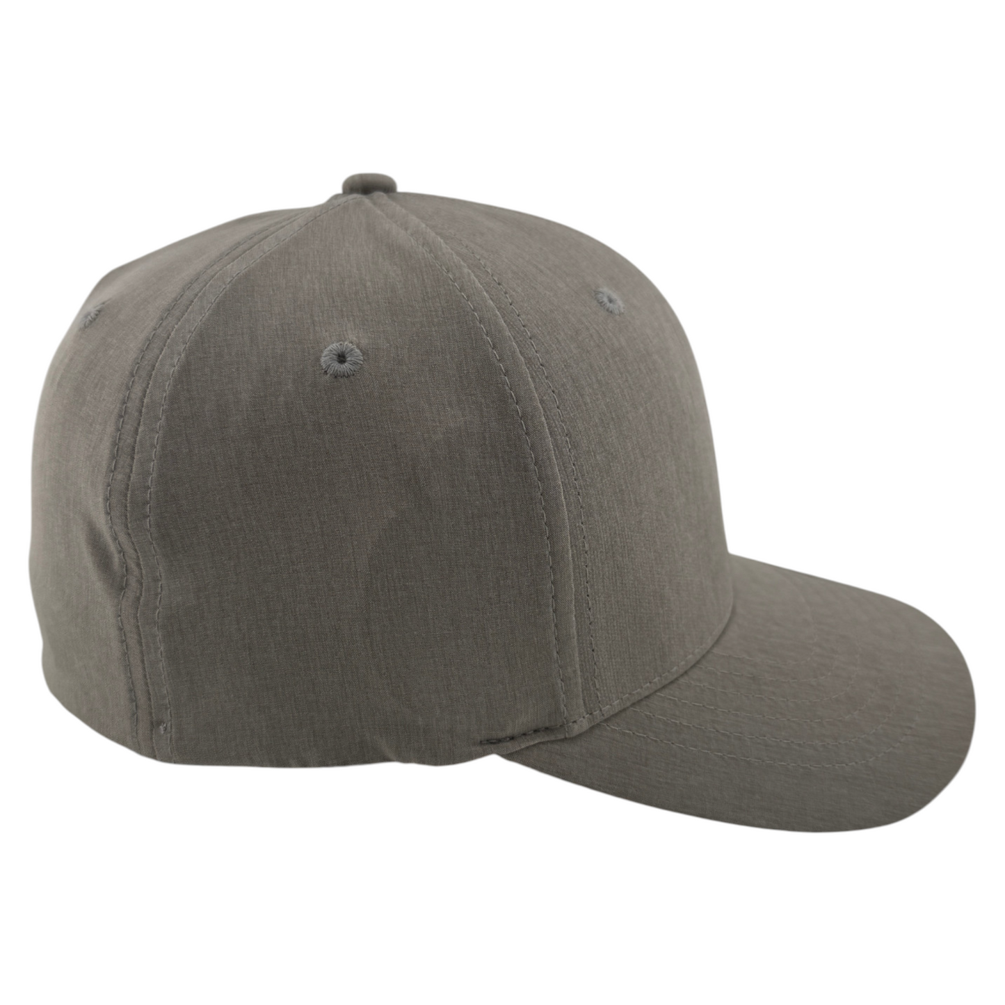 Fox Racing Head Select Logo Light Heather Grey Sport Stretch Flex Fit Hat Cap