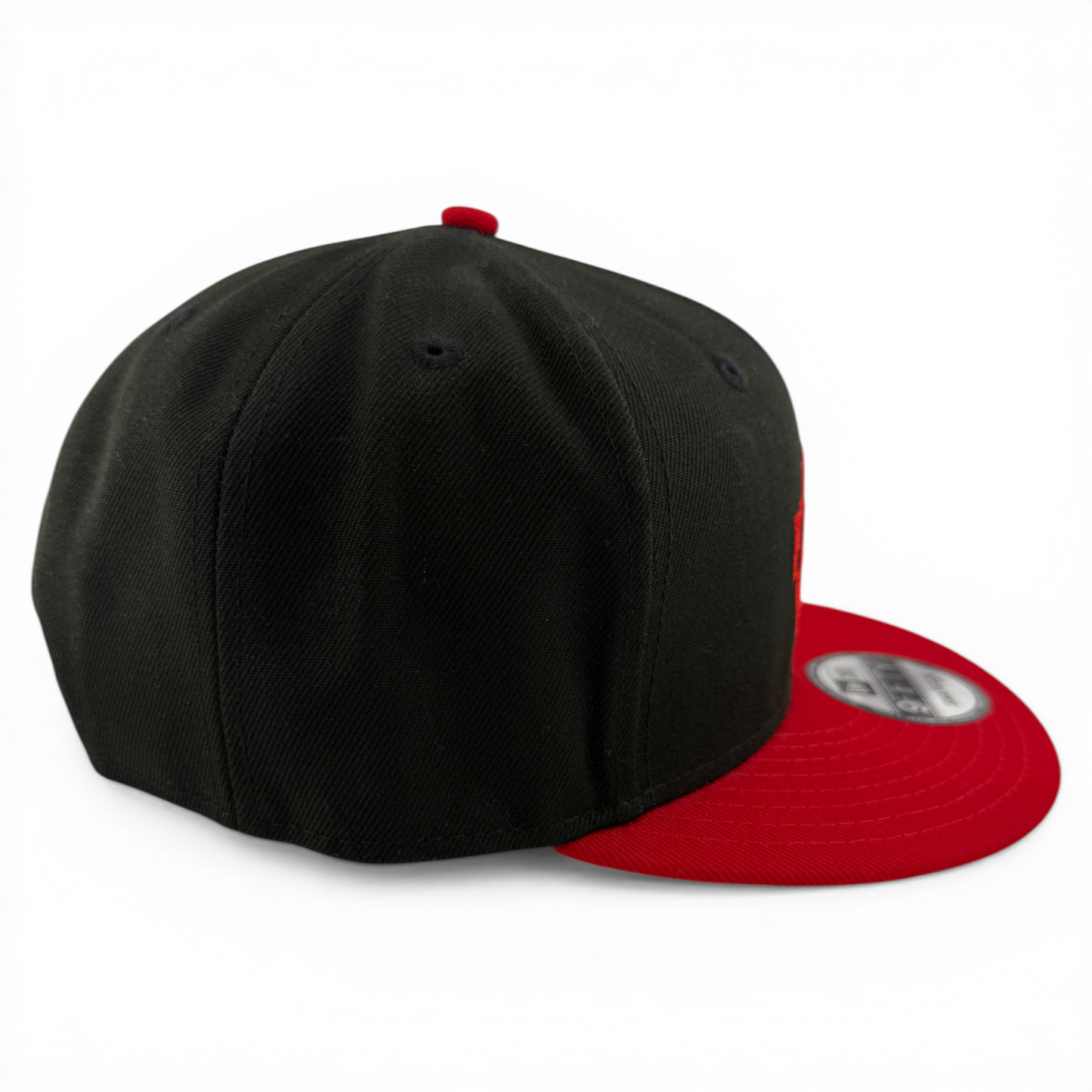 New Era San Antonio Missions MiLB Black/Red 9Fifty Snapback Adjustable Hat Cap