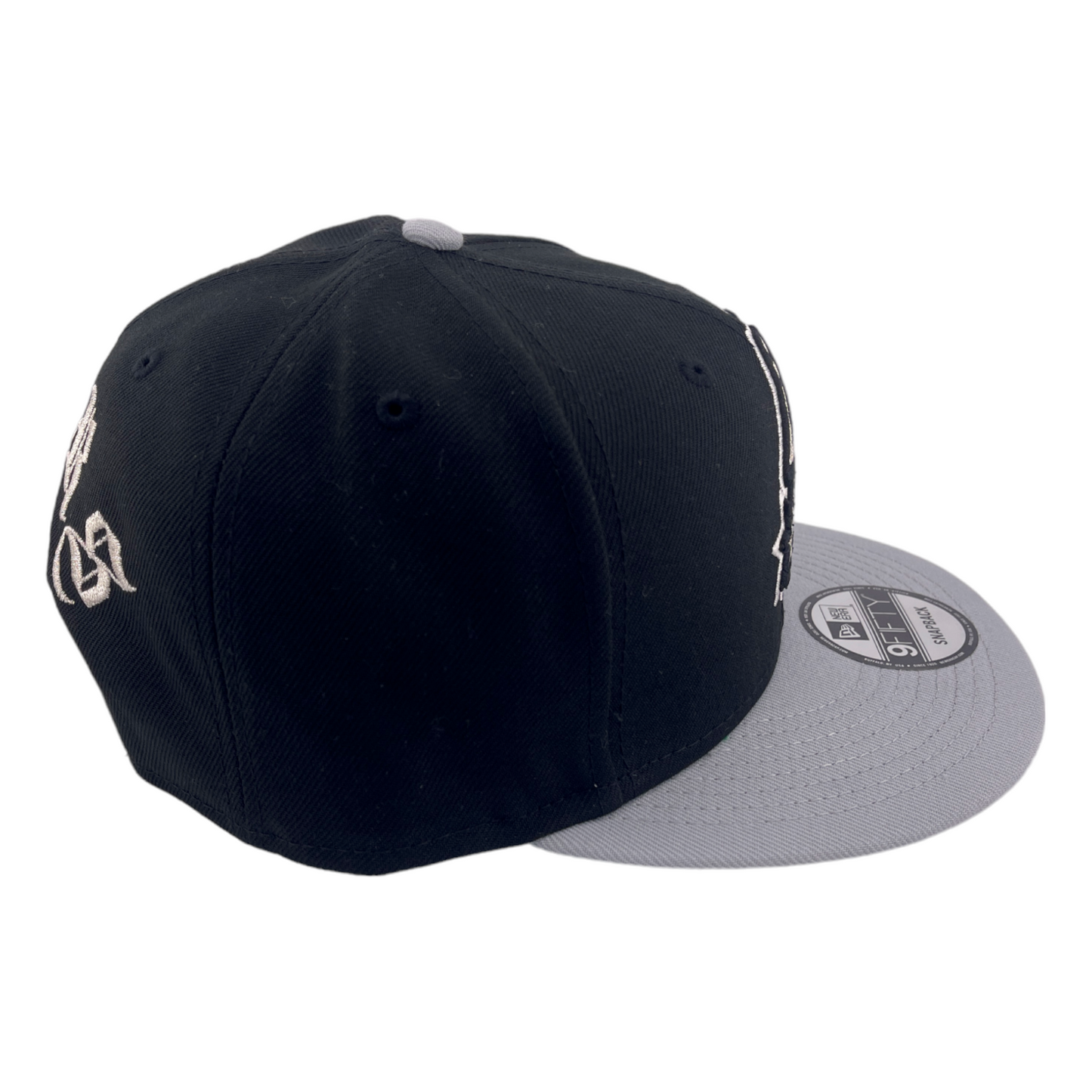 New Era San Antonio Spurs Back Arch Black/Grey/Green UV NBA 9FIFTY Snapback Hat Cap