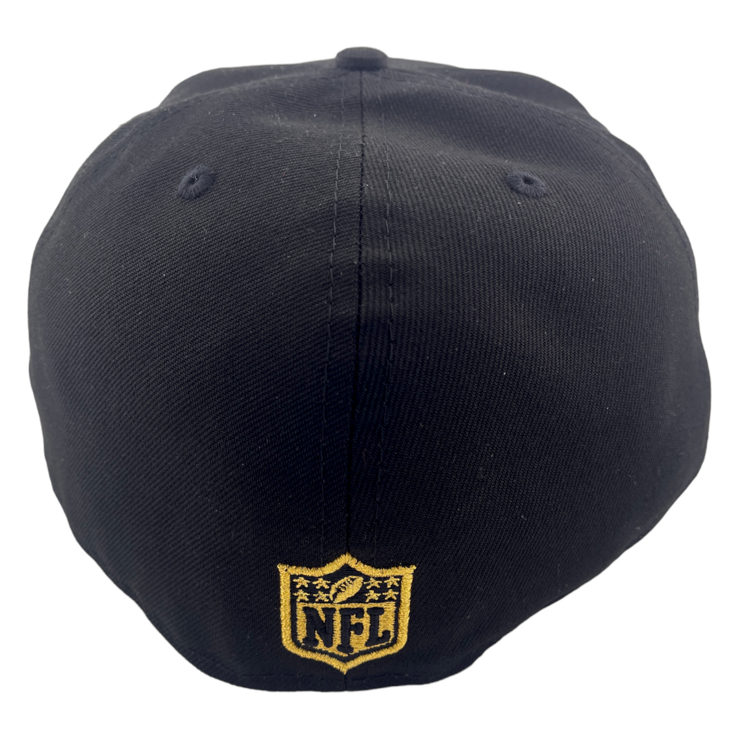 New Era Tampa Bay Buccaneers Black Metallic Gold Logo UV 59Fifty Fitted Hat Cap