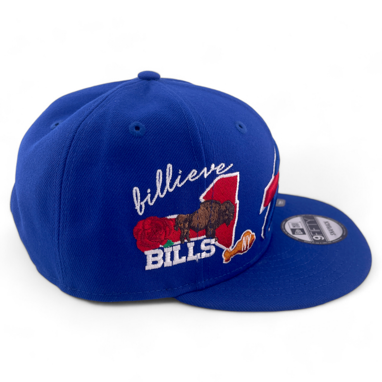 New Era Buffalo Bills NFL Icon Billieve State 9FIFTY Snapback Adjustable Hat Cap