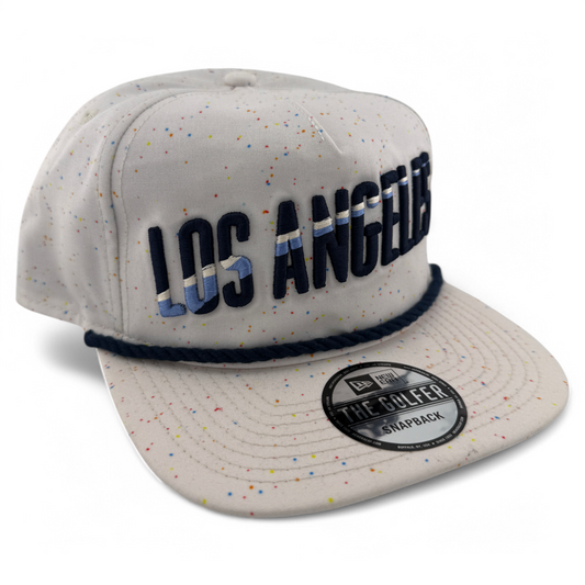 New Era Los Angeles Dodgers City Connect Golfer Spot A-Frame Snapback Adjustable