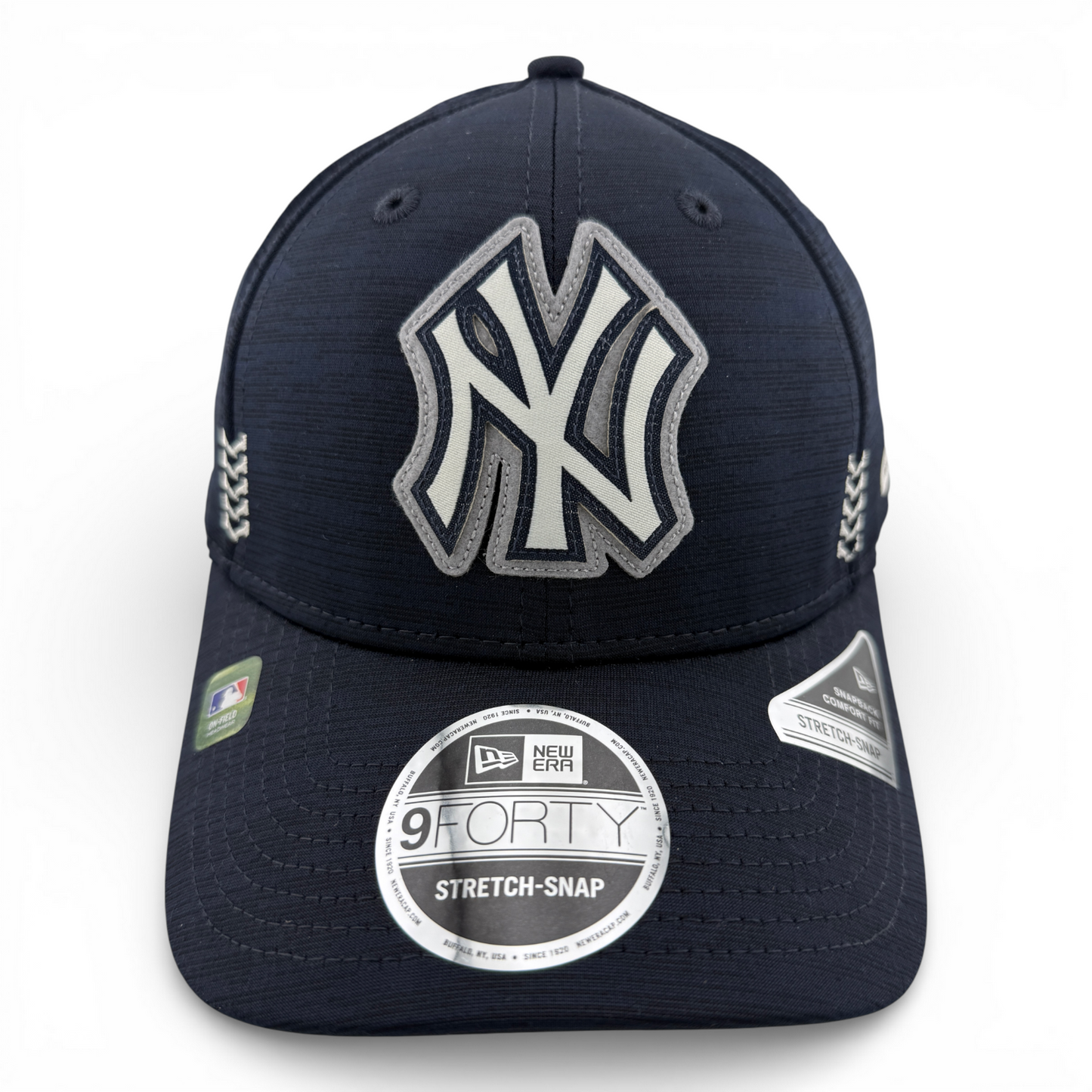 New Era New York Yankees MLB 2024 Clubhouse 9Forty Stretch Snapback Adjustable