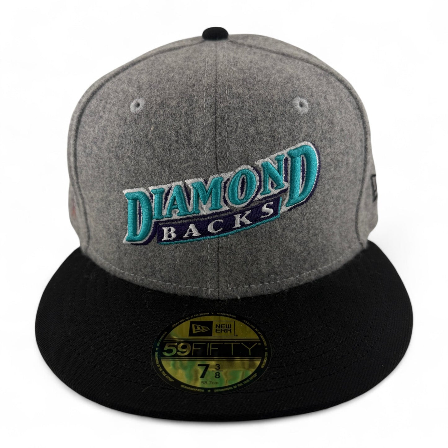 New Era Arizona Diamondbacks MLB Melton 2-Tone Wool Inaugural 59FIFTY Fitted Hat