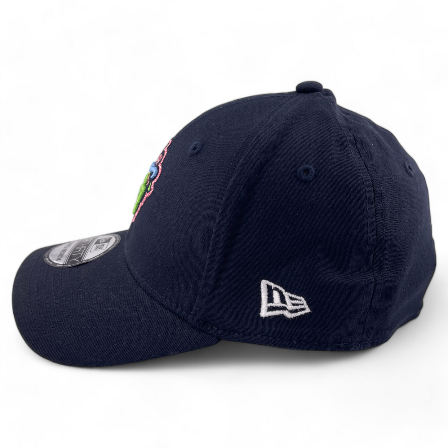 New Era Hillsboro Hops MiLB 2020 Mothers Day Navy Blue 39THIRTY Flex Fit Hat Cap