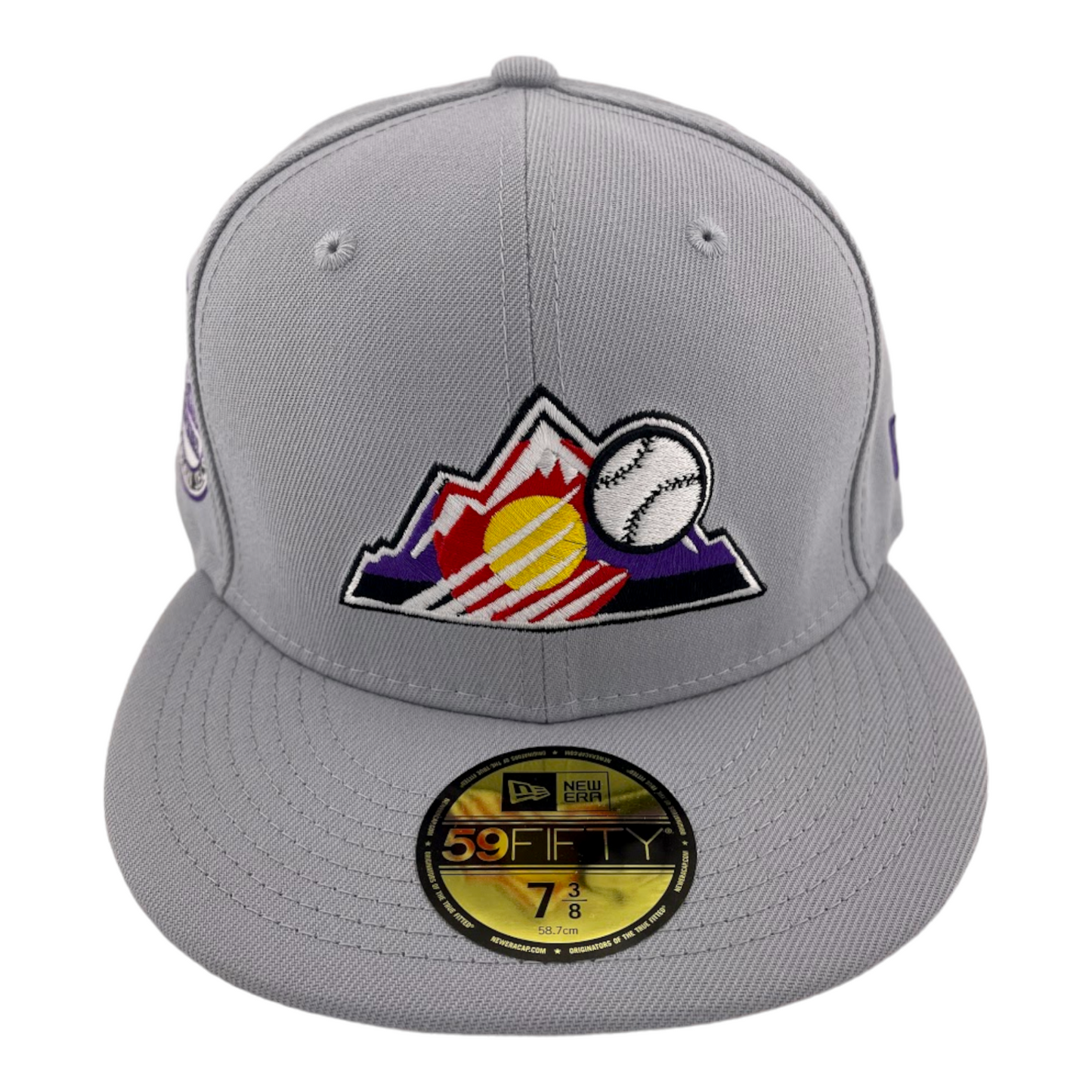 New Era Colorado Rockies 10 Years Anniversary Season Tie Dye UV 59FIFTY Hat Cap