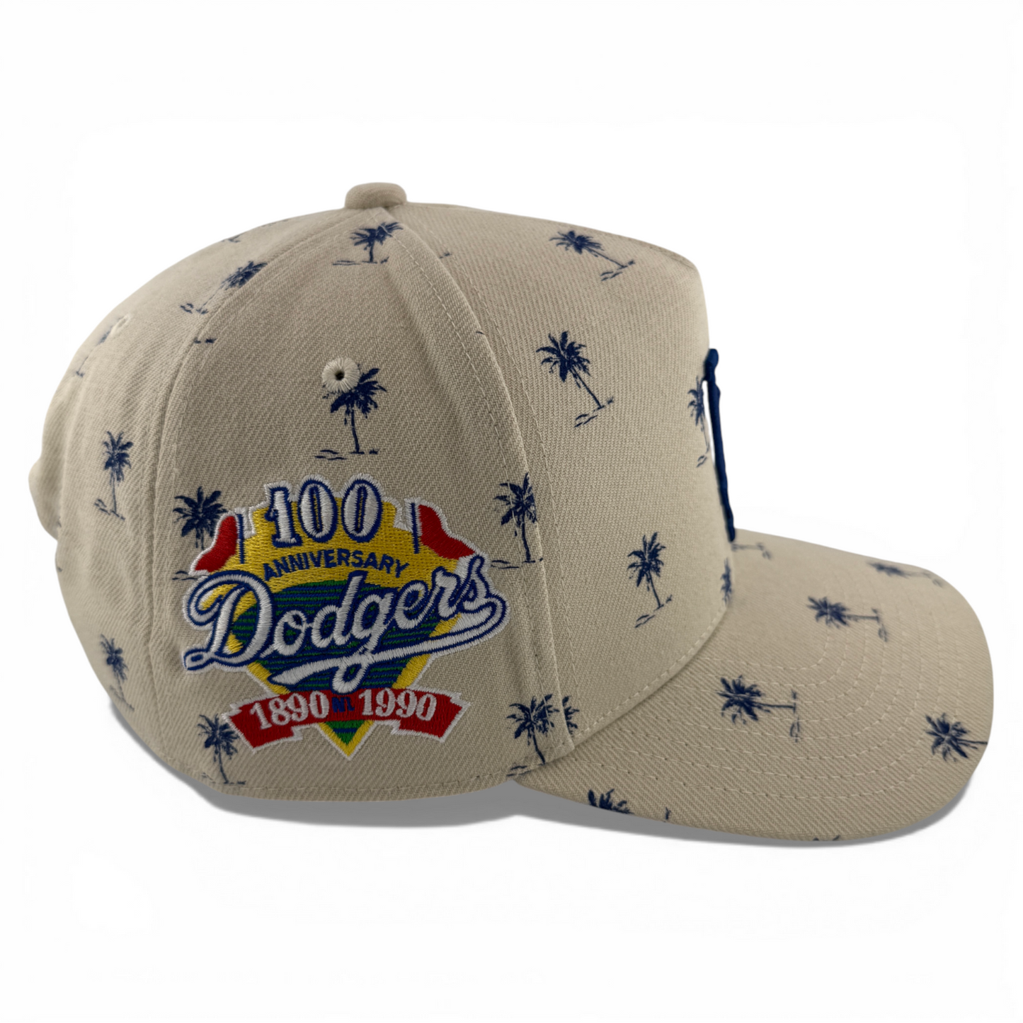 Mitchell & Ness Los Angeles Dodgers Palm A-Frame Pro Pinch Snapback Adjustable