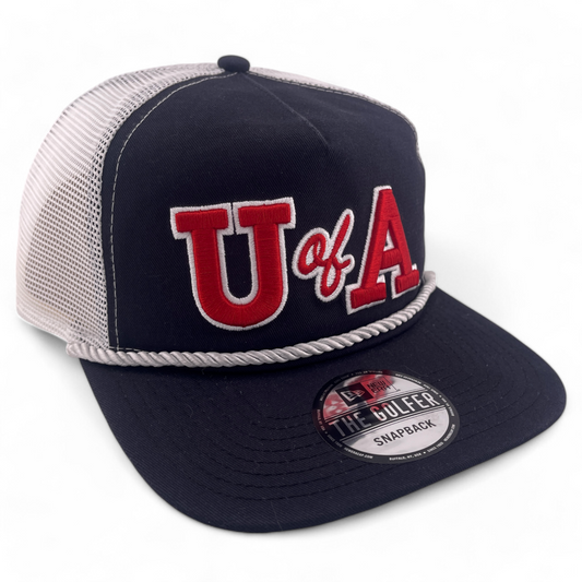 New Era University of Arizona Wildcats U of A Golfer A-Frame Snapback Adjustable