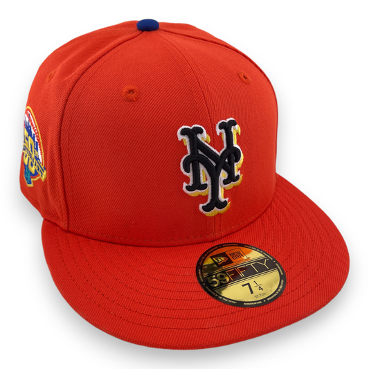 New Era New York Mets 50th Anniversary Patch Dragon Ball Z Goku Pack 59FIFTY Hat Cap