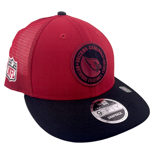 ~NEW DROP~ New Era Arizona Cardinals NFL 2023 Sideline 9FIFTY Low Profile Mesh Snapback Hat