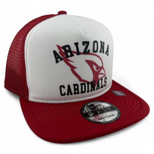 New Era Arizona Cardinals NFL Foam Print Trucker Mesh Back 9Fifty Snapback Hat